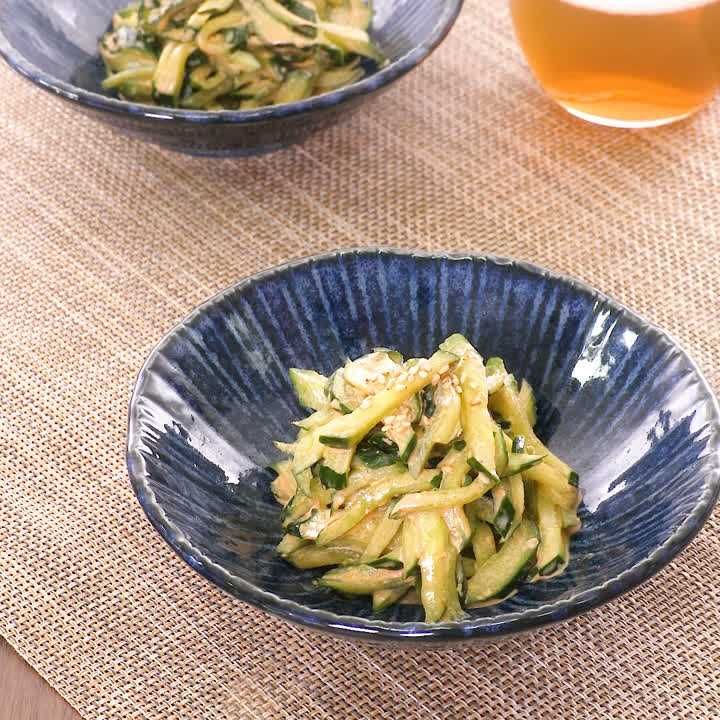 きゅうりのコチュマヨ和え