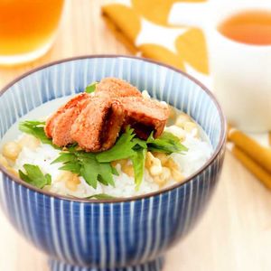 「冷やし明太だし茶漬け」のレシピ動画