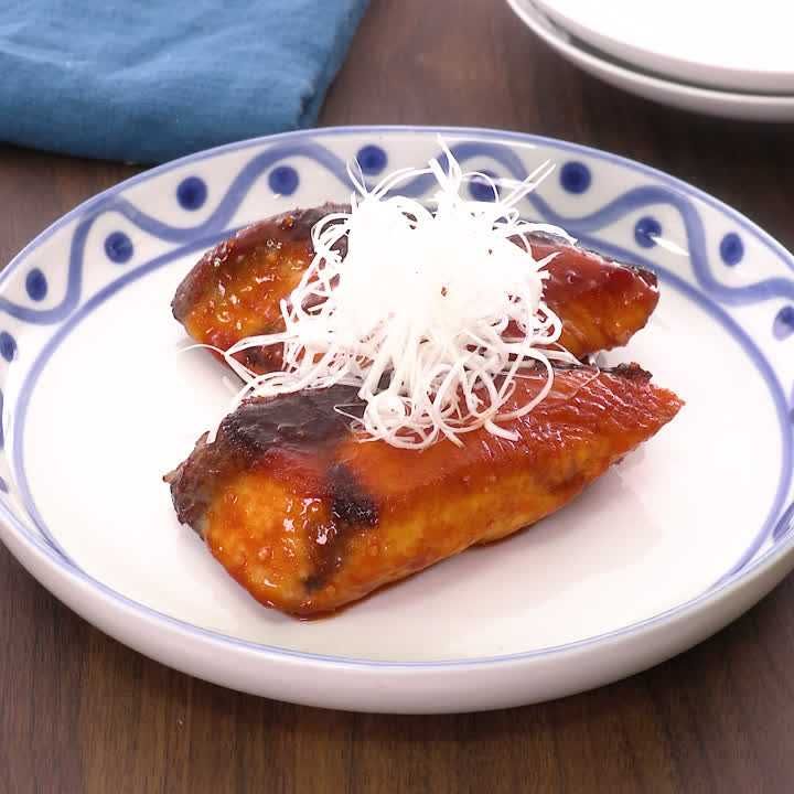 ブリのコチュジャン照り焼き