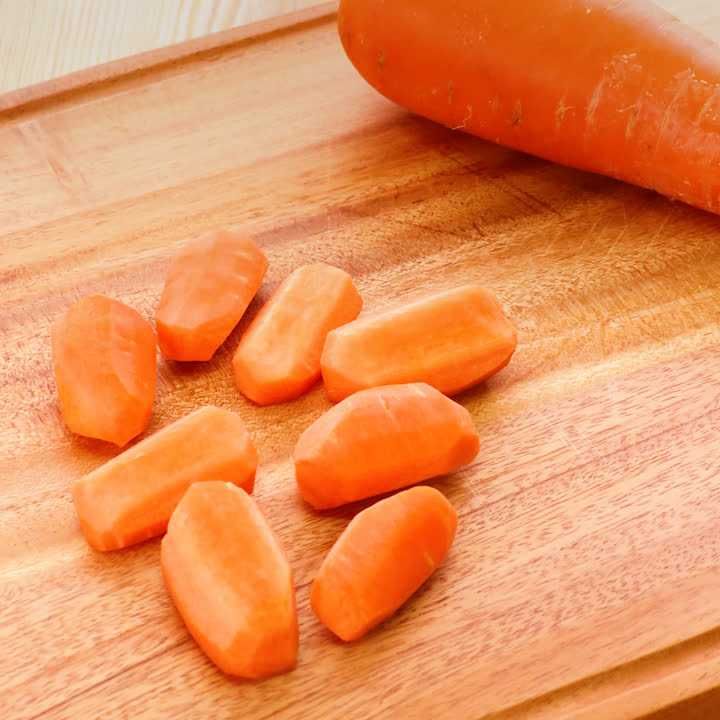 にんじんのシャトー切り