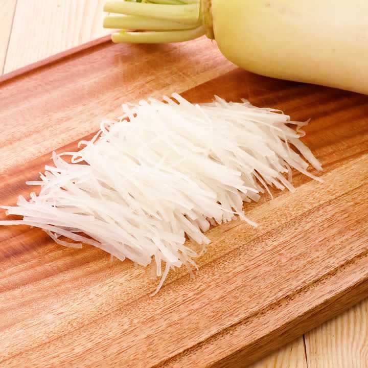 大根の千切り