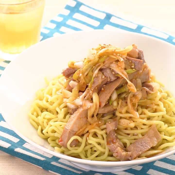 ピリ辛ねぎ麺