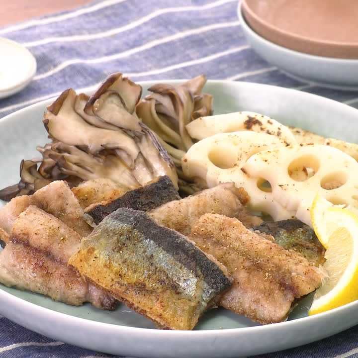サンマの山椒焼き