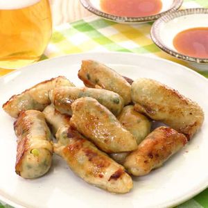 鶏皮餃子