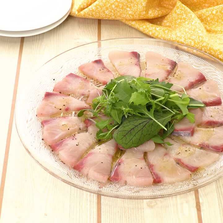 ブリのカルパッチョ