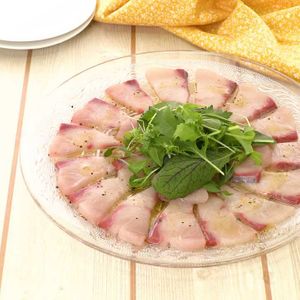 ブリのカルパッチョ