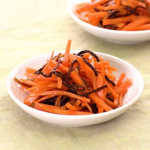 にんじん塩昆布あえ