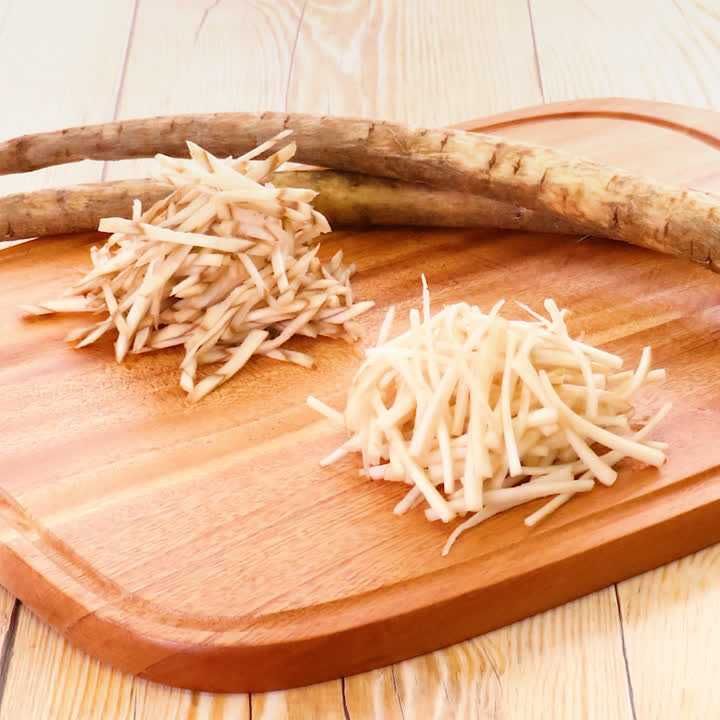 ごぼうの千切り