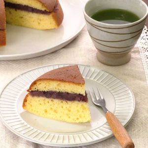 「あんこサンドケーキ」のレシピ動画