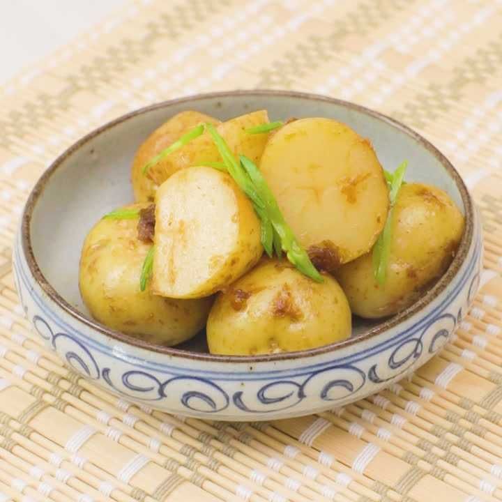 新じゃがいもの土佐煮