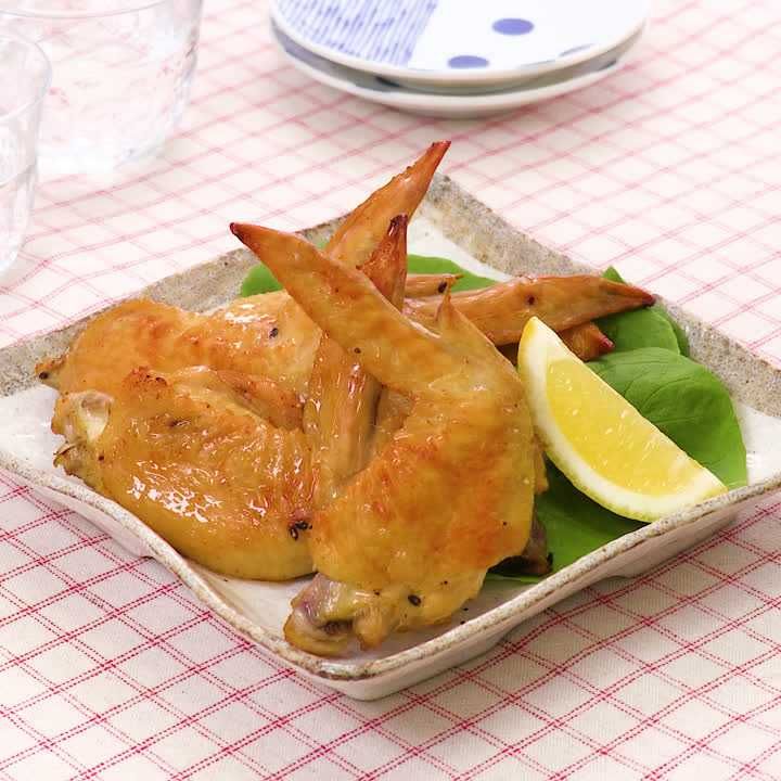 手羽先のスパイシー焼き