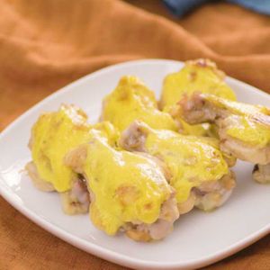 「手羽元のわさびマヨ焼き」のレシピ動画