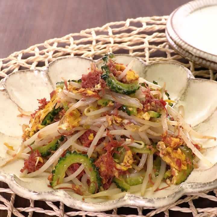 ゴーヤーとコンビーフのチャンプルー