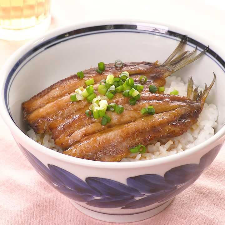 イワシの蒲焼き丼