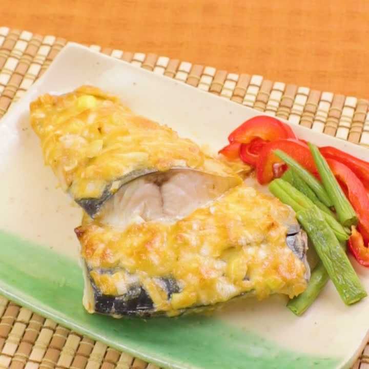 サバのみそマヨ焼き
