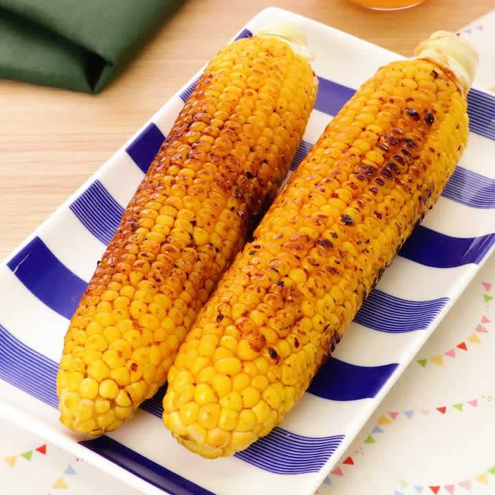 ピリ辛焼きとうもろこし