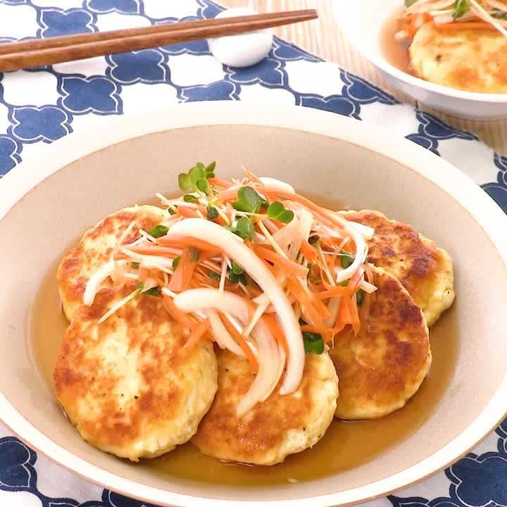 はんぺん入り豆腐ハンバーグ