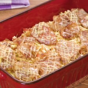 「キャベツのお好み焼き風グリルサラダ」のレシピ動画