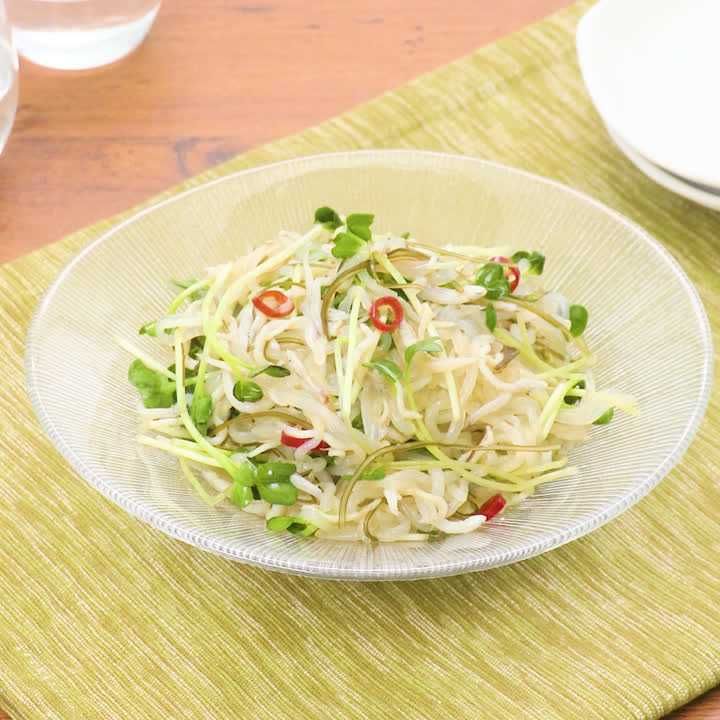 しらたきとしらすの酢の物