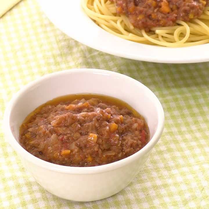 レンチンミートソース