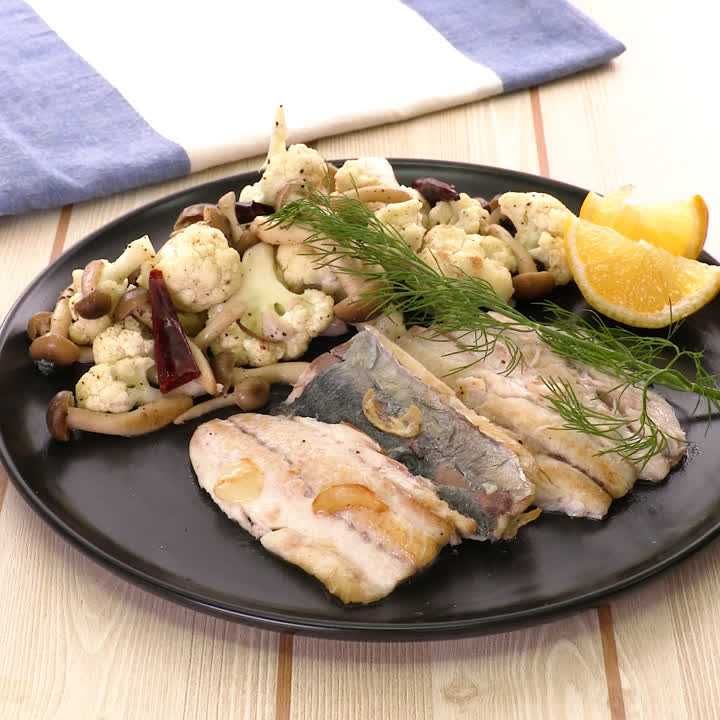 アジのハーブグリル