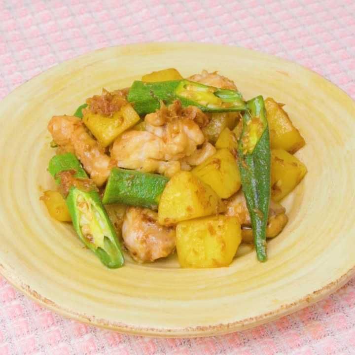 鶏もも肉のマヨしょうゆ炒め