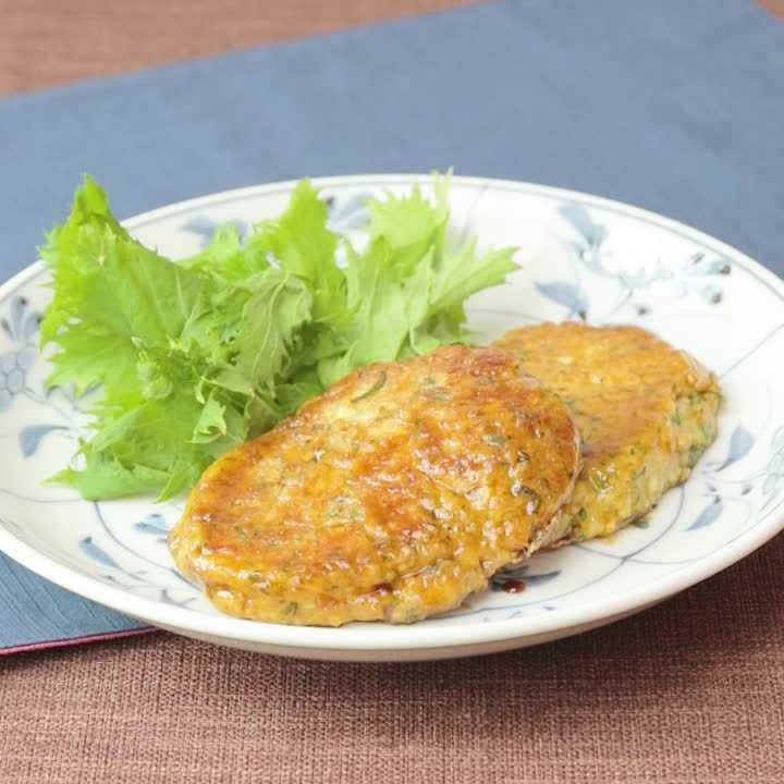 しらす豆腐ハンバーグ