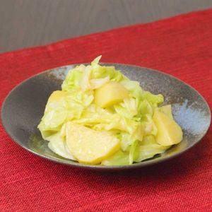 「じゃがいものからしみそ和え」のレシピ動画