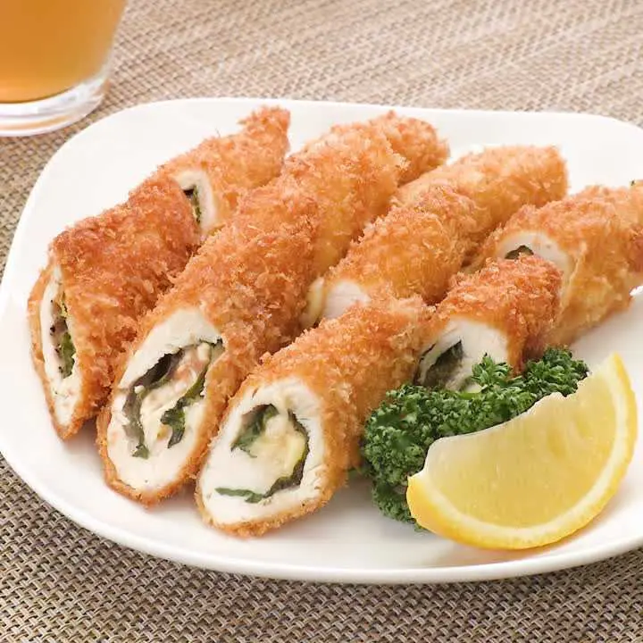 ささみの梅しそチーズフライ