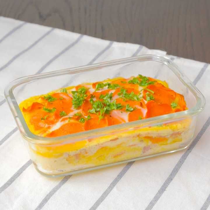 にんじんのミルフィーユ