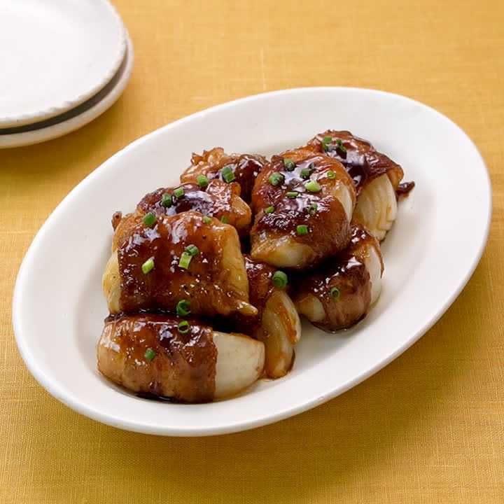 玉ねぎ肉巻き