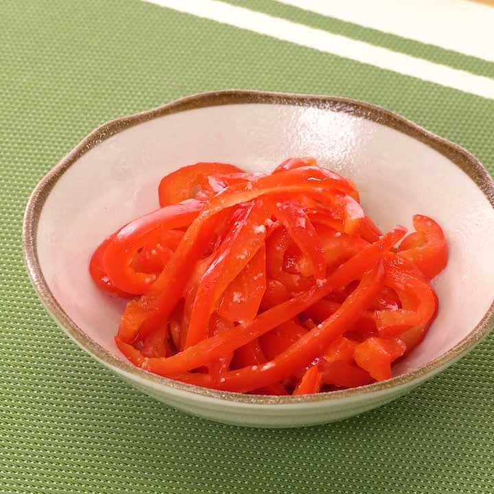 パプリカの塩麹和え