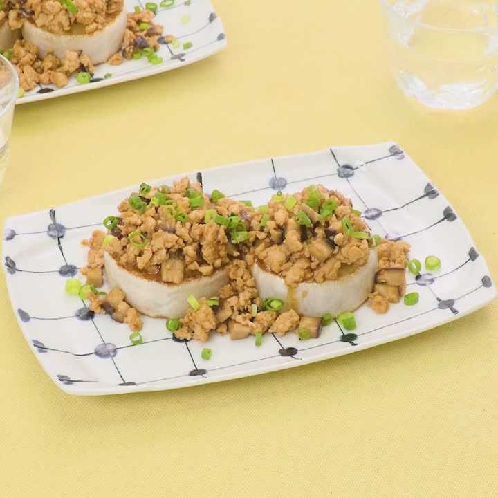 肉のせ大根ステーキ