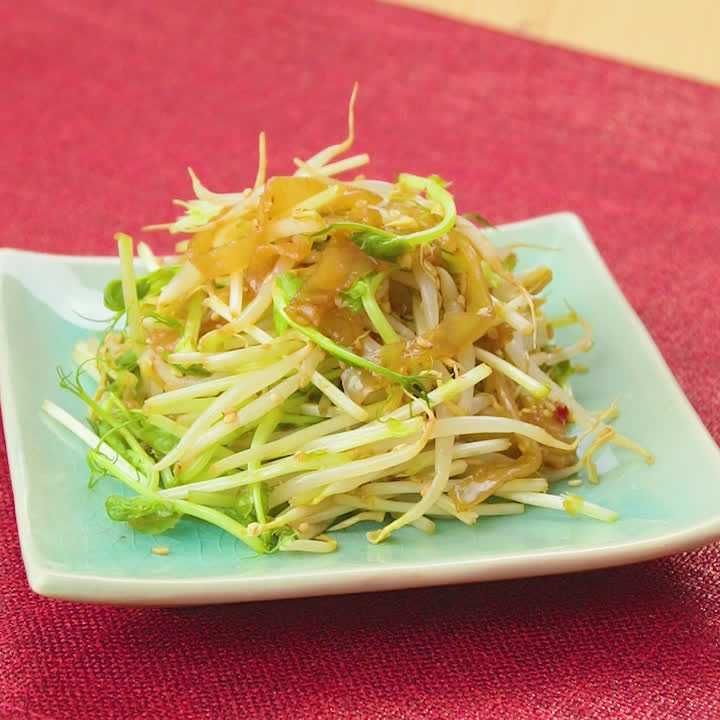 もやしと中華くらげの和え物