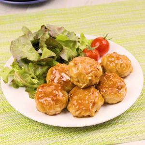 「もやし肉団子の甘辛あん」のレシピ動画