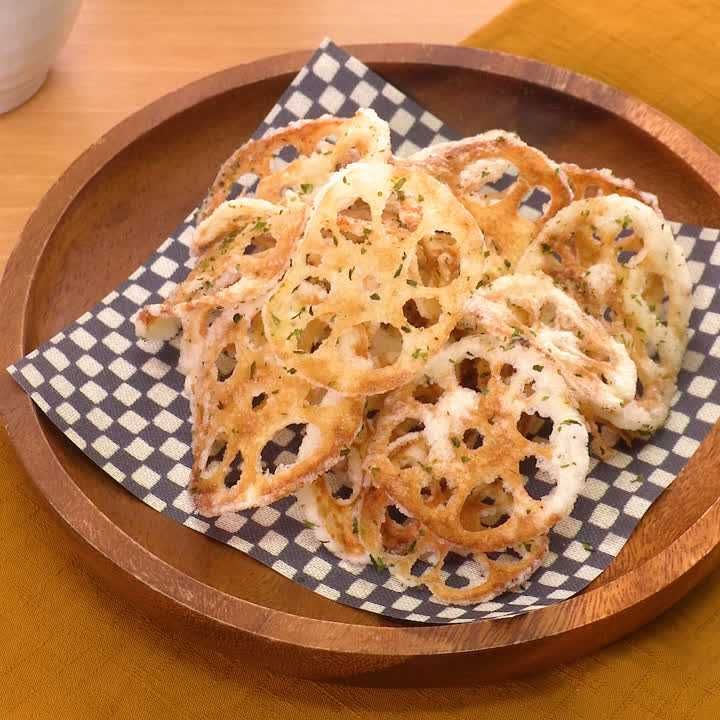 のり塩れんこんチップス