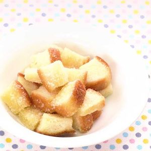 「レンジでザクザクンンンまいラスク」のレシピ動画