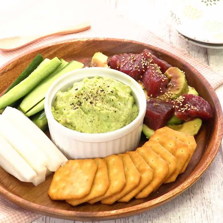 アボカドとマグロ