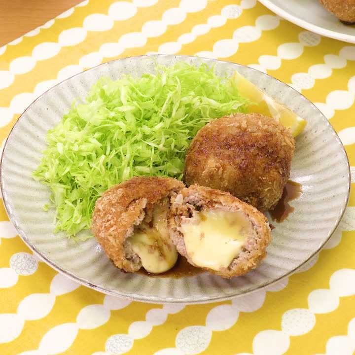 チーズメンチカツ