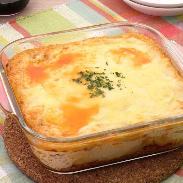 餃子の皮で作る 豆腐クリームラザニアのレシピ動画 作り方 Delish Kitchen