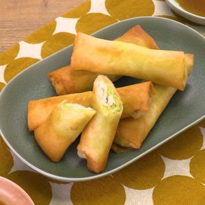 「キャベツとささみのあっさり春巻」のレシピ動画