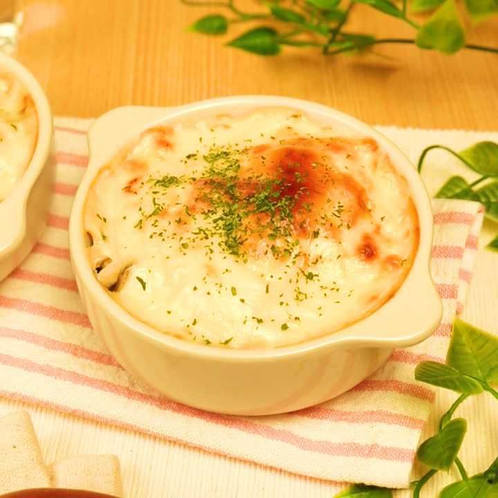 アボカドと豆腐のグラタン