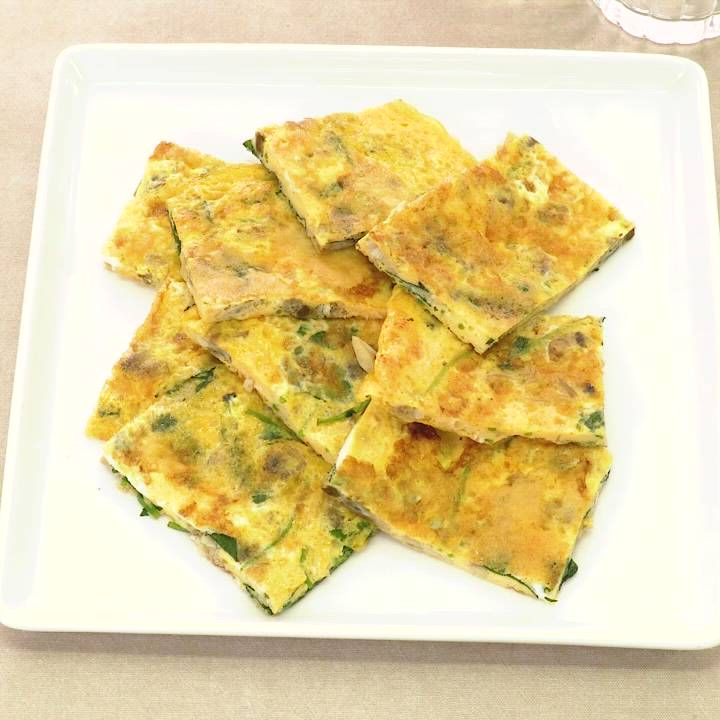 あさりの薄焼き卵