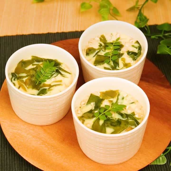 わかめの茶碗蒸し