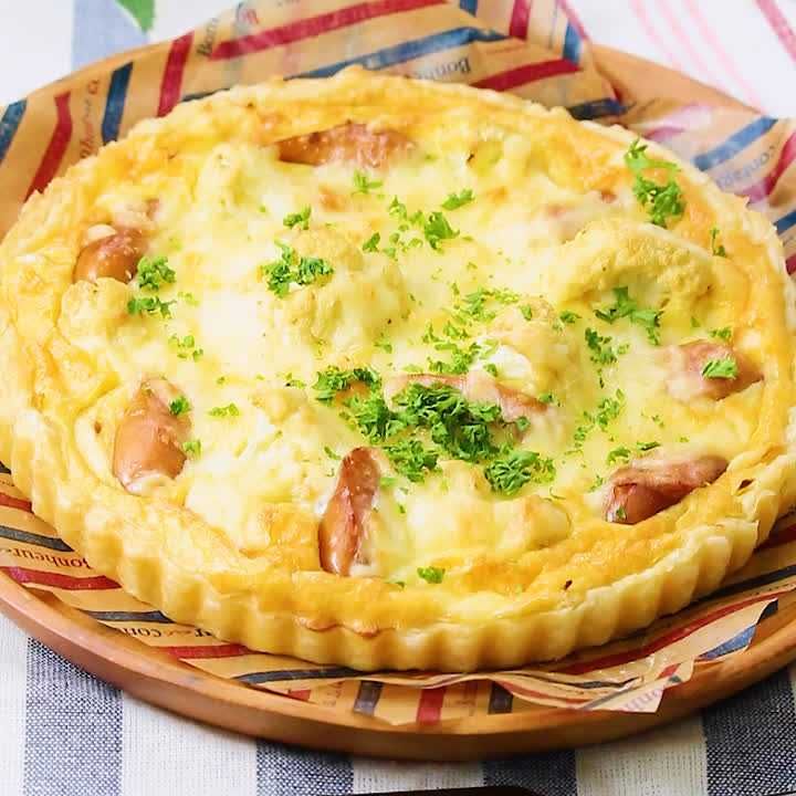 カリフラワーのキッシュ