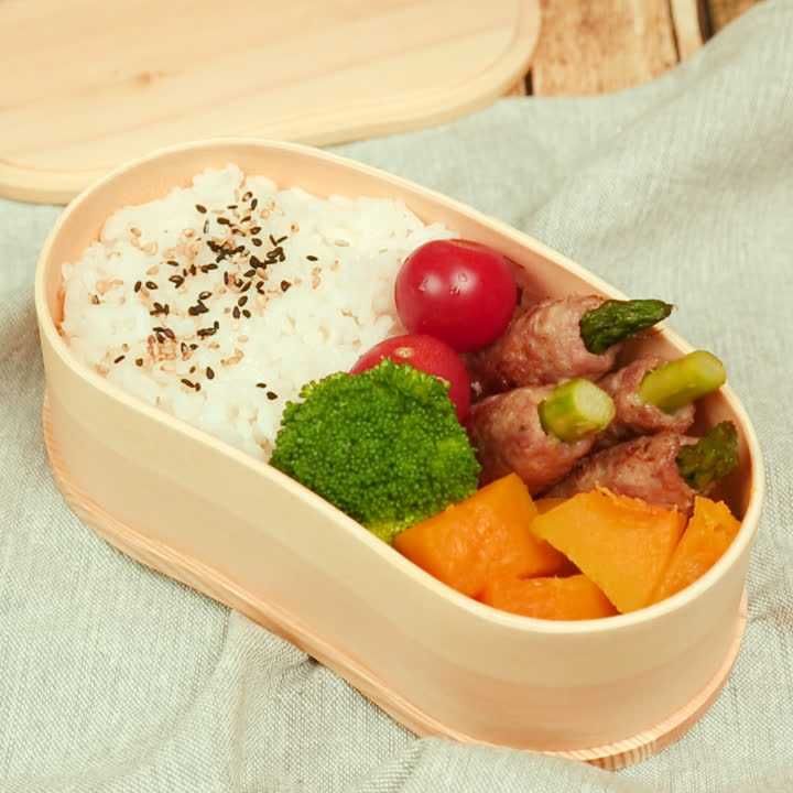 アスパラのボリューム巻き