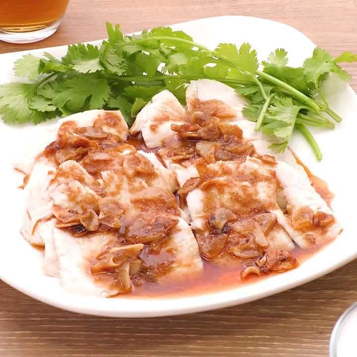 鶏肉のピリ辛だれがけ
