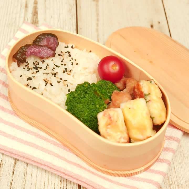 ちくわの鮭マヨ焼き