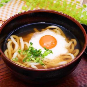 「月見とろろうどん」のレシピ動画