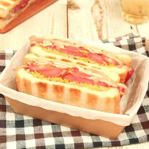 「照り焼きポークのサンド」のレシピ動画